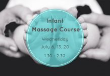 Infant Massage Course @ GLOW Clinic - 20/07/2016