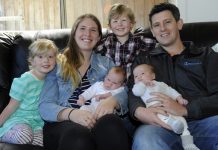 Twins add to family’s joy