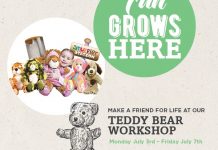Teddy Bear Workshop – July Holidays - 03/07/2017