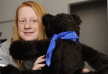 Mikayla’s teddies bear magical message