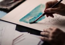 An exhibition for young artists