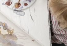 Paint your own pottery workshop, retail and Nancy Cafe