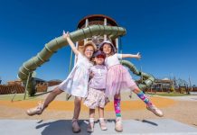 Slide into Silo Park for a play!