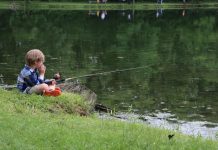 Getting kids hooked on fishing