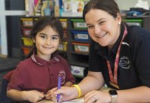 Love and learning, hand in hand