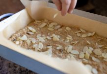 Leftover apple and carrot slice